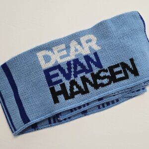 Dear Evan Hansen - 62" X 6"  Stripe Collection Scarf Blue